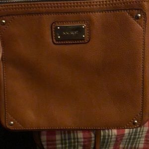 Brown crossbody purse